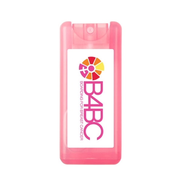 12ml credit card sized hand sanitizer spray.... from ASI 44900 NC Custom (CI/Lanco) / Lanco