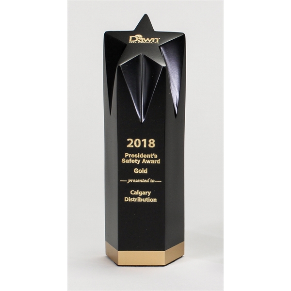 Star-shaped award on a base, 2.75" x 2.5" x 8". Contains... from ASI 89860 StoneyCreek / StoneyCreek®
