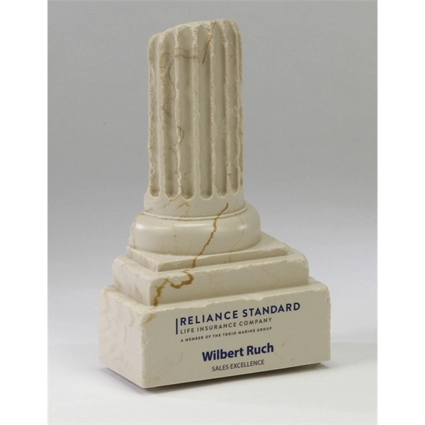 Weathered half column award,  4.25" x 2.25" x 7.25". Contains... from ASI 89860 StoneyCreek