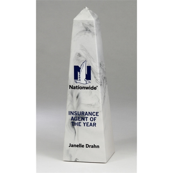 11" Monument award, 2.75" x 2.75" x 11". Contains recycled materials.... from ASI 89860 StoneyCreek