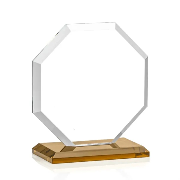 The Layland Award features a beautifully beveled Starfire Crystal Octagon mounted... from ASI 84592 St Regis Group / St Regis