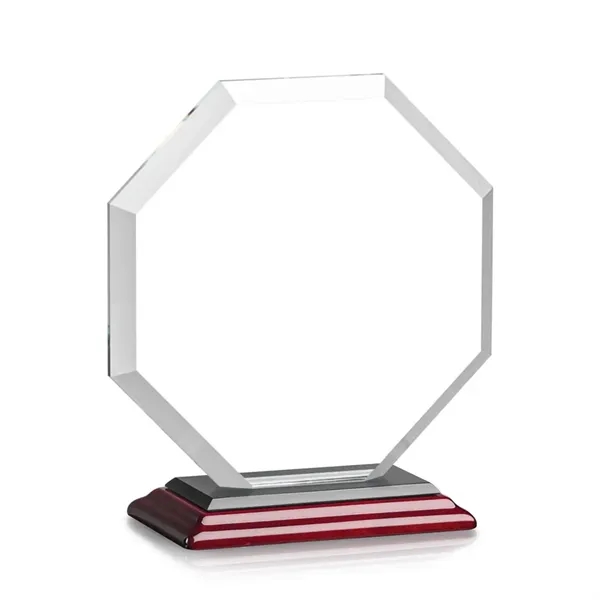 The Layland Award features a beautifully beveled Starfire Crystal Octagon mounted... from ASI 84592 St Regis Group / St Regis