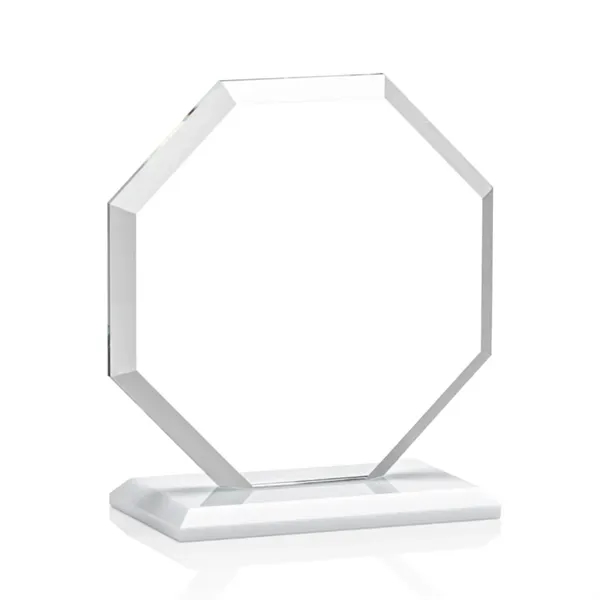 The Layland Award features a beautifully beveled Starfire Crystal Octagon mounted... from ASI 84592 St Regis Group / St Regis