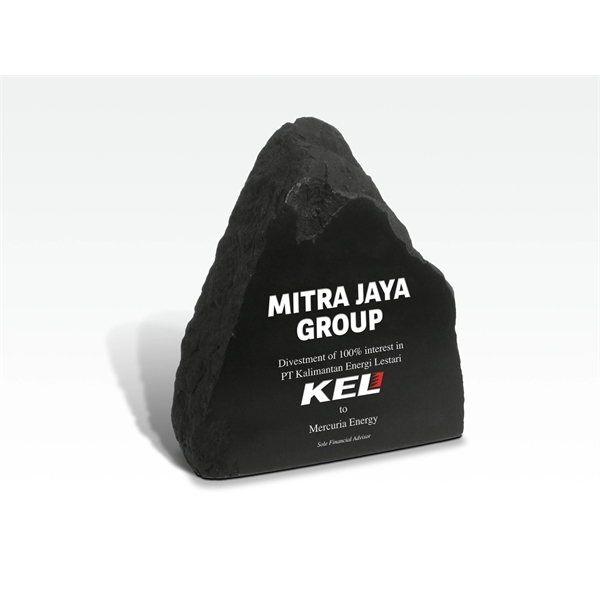 Sheared rock shape award, 5.25" x 2" x 5.5".... from ASI 89860 StoneyCreek / StoneyCreek®