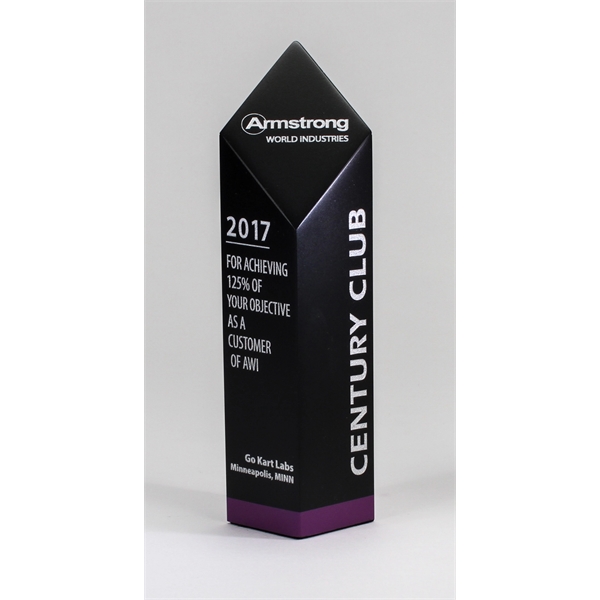 X-Large diamond award, 2" x 2" x 9", contains recycled materials.... from ASI 89860 StoneyCreek