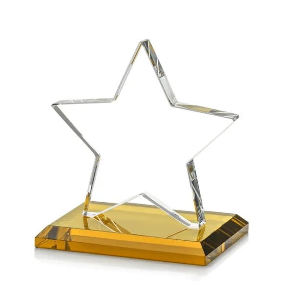 Sudbury Star Award features a beautifully beveled Starfire Star mounted on... from ASI 84592 St Regis Group / St Regis