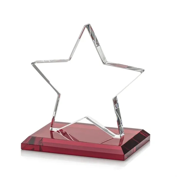 Sudbury Star Award features a beautifully beveled Starfire Star mounted on... from ASI 84592 St Regis Group / St Regis