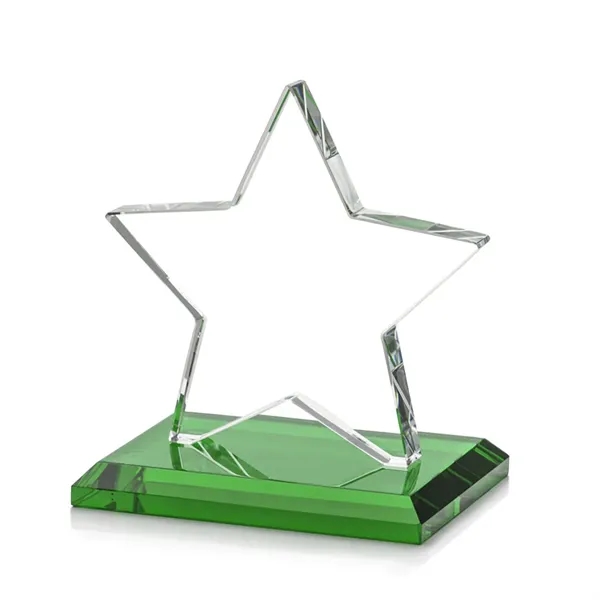 Sudbury VividPrint™ Star Award features a beautifully beveled 1/2" thick Starfire... from ASI 84592 St Regis Group / St Regis