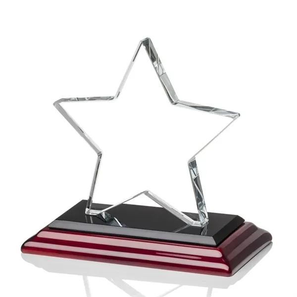 Sudbury VividPrint™ Star Award features a beautifully beveled 1/2" thick Starfire... from ASI 84592 St Regis Group / St Regis