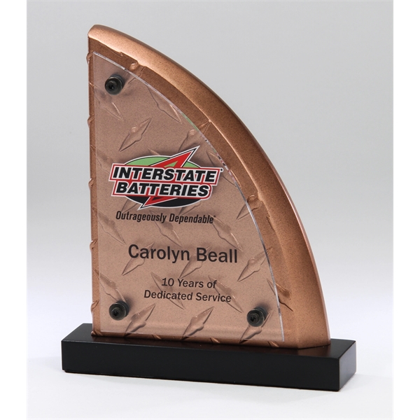 Dynamic award that mixes materials for a unique look... from ASI 89860 StoneyCreek / StoneyCreek®