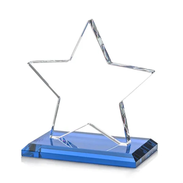 Sudbury VividPrint™ Star Award features a beautifully beveled 1/2" thick Starfire... from ASI 84592 St Regis Group / St Regis