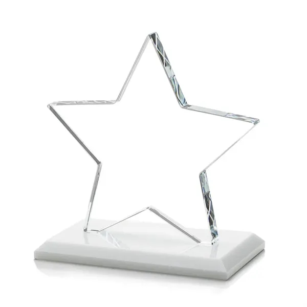 Sudbury VividPrint™ Star Award features a beautifully beveled 1/2" thick Starfire... from ASI 84592 St Regis Group / St Regis