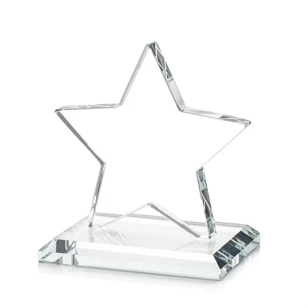 Sudbury VividPrint™ Star Award features a beautifully beveled 1/2" thick Starfire... from ASI 84592 St Regis Group / St Regis