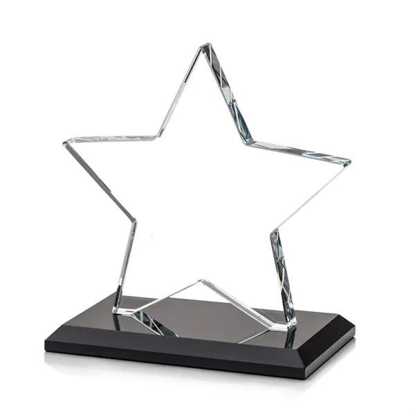 Sudbury Star Award features a beautifully beveled Starfire Star mounted on... from ASI 84592 St Regis Group / St Regis