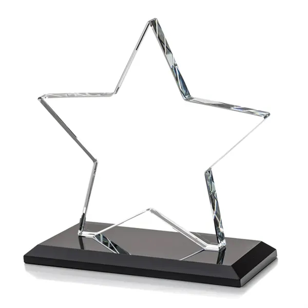 Sudbury Star Award features a beautifully beveled Starfire Star mounted on... from ASI 84592 St Regis Group / St Regis