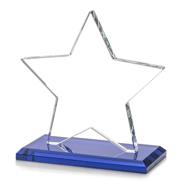Sudbury Star Award features a beautifully beveled Starfire Star mounted on... from ASI 84592 St Regis Group / St Regis