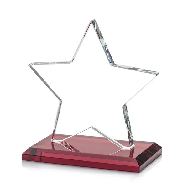 Sudbury Star Award features a beautifully beveled Starfire Star mounted on... from ASI 84592 St Regis Group / St Regis