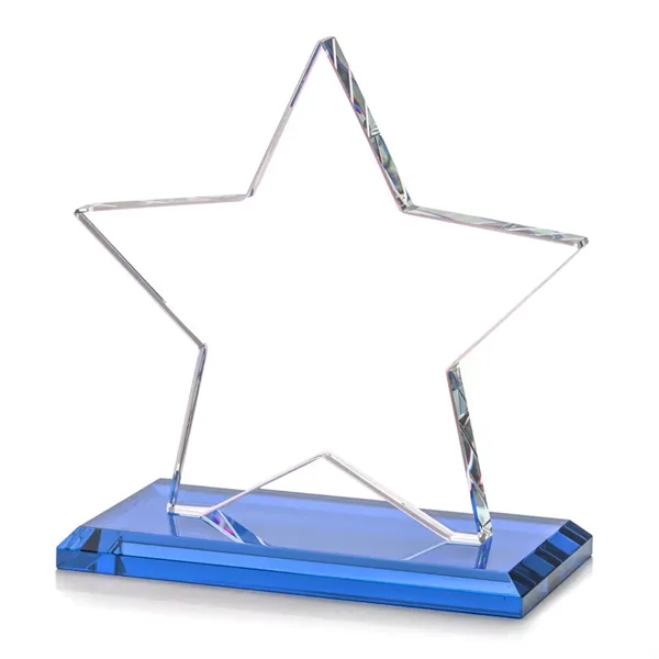 Sudbury Star Award features a beautifully beveled Starfire Star mounted on... from ASI 84592 St Regis Group / St Regis