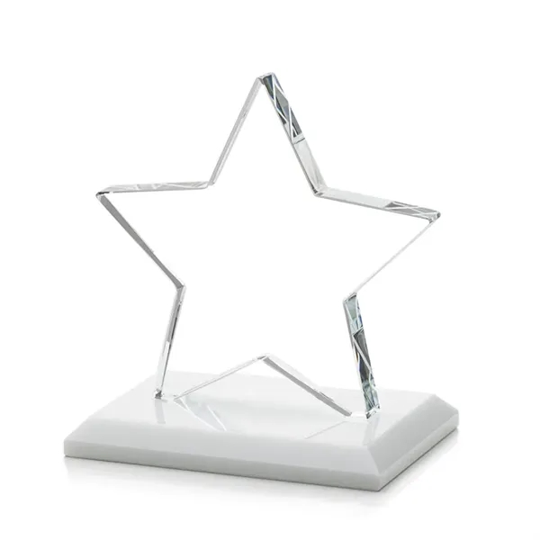 Sudbury Star Award features a beautifully beveled Starfire Star mounted on... from ASI 84592 St Regis Group / St Regis