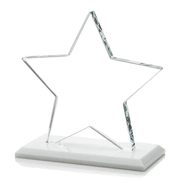 Sudbury Star Award features a beautifully beveled Starfire Star mounted on... from ASI 84592 St Regis Group / St Regis