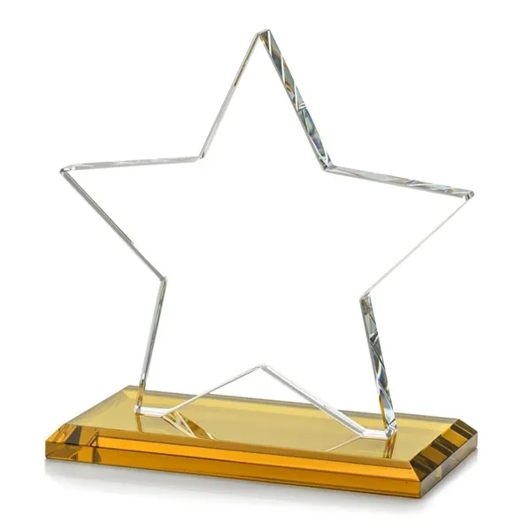 Sudbury VividPrint™ Star Award features a beautifully beveled 1/2" thick Starfire... from ASI 84592 St Regis Group / St Regis