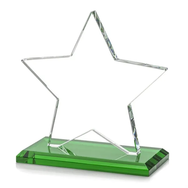 Sudbury VividPrint™ Star Award features a beautifully beveled 1/2" thick Starfire... from ASI 84592 St Regis Group / St Regis
