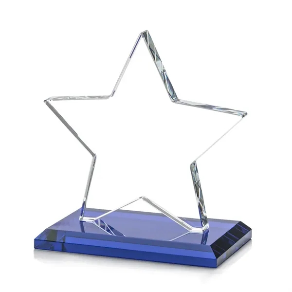 Sudbury VividPrint™ Star Award features a beautifully beveled 1/2" thick Starfire... from ASI 84592 St Regis Group / St Regis