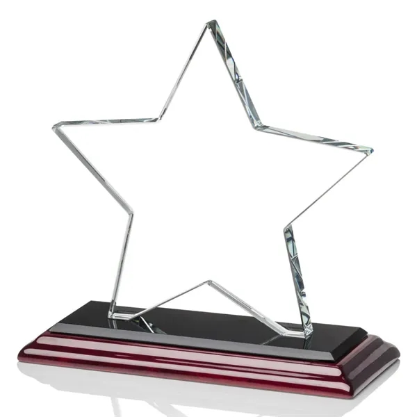 Sudbury VividPrint™ Star Award features a beautifully beveled 1/2" thick Starfire... from ASI 84592 St Regis Group / St Regis