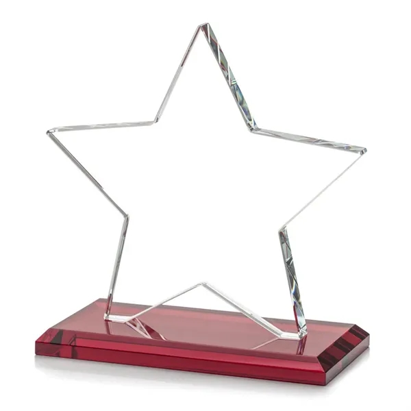 Sudbury VividPrint™ Star Award features a beautifully beveled 1/2" thick Starfire... from ASI 84592 St Regis Group / St Regis