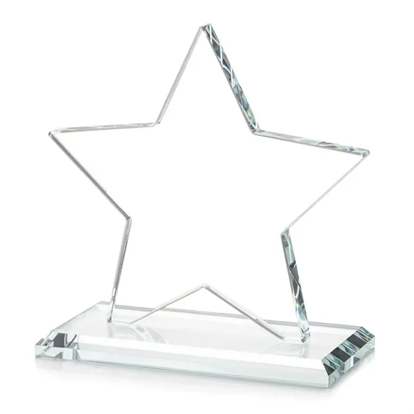 Sudbury VividPrint™ Star Award features a beautifully beveled 1/2" thick Starfire... from ASI 84592 St Regis Group / St Regis