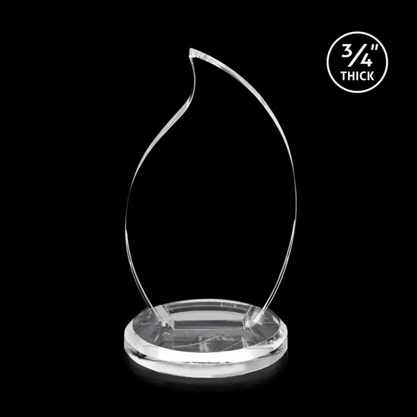 The Flair is a gently curved, sparkling optical award.... from ASI 84592 St Regis Group / St Regis