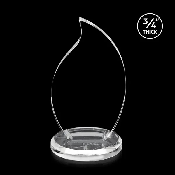 The Flair is a gently curved, sparkling optical award.... from ASI 84592 St Regis Group / St Regis