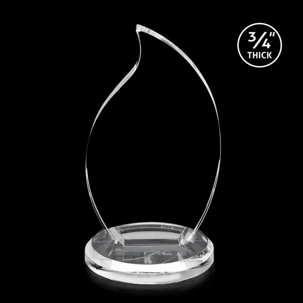 The Flair is a gently curved, sparkling optical award.... from ASI 84592 St Regis Group / St Regis