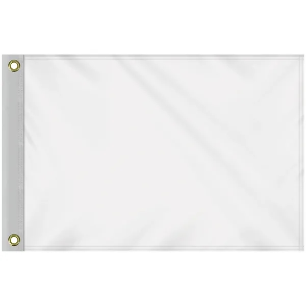 Quickship 14" x 20" Custom Single Reverse Knitted Polyester Golf Flag... from ASI 80228 Quinn