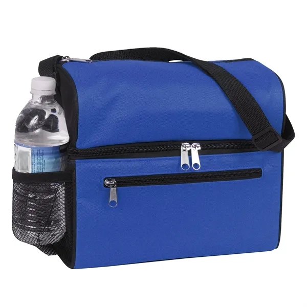 11" x 9.5" x 6" insulated lunch cooler with zipper closure,... from ASI 37980 Bagworld