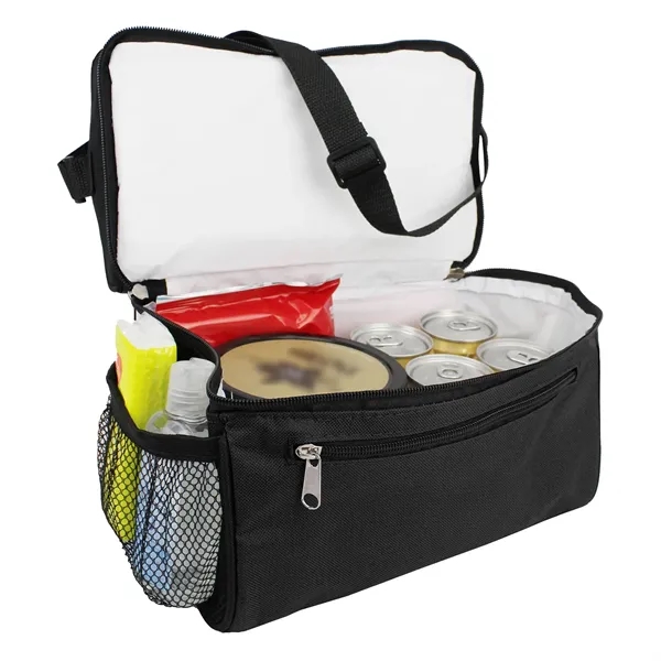 11" x 9.5" x 6" insulated lunch cooler with zipper closure,... from ASI 37980 Bagworld