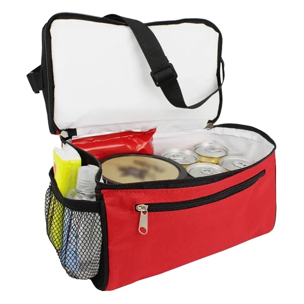 11" x 9.5" x 6" insulated lunch cooler with zipper closure,... from ASI 37980 Bagworld