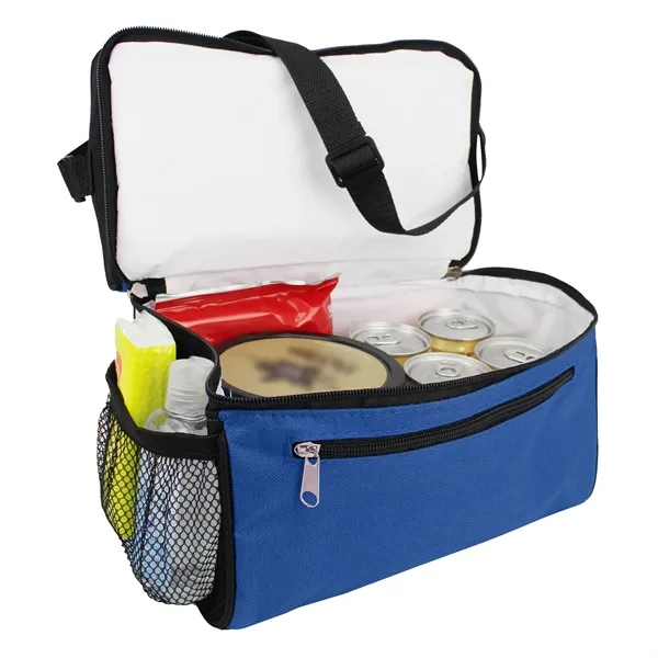 11" x 9.5" x 6" insulated lunch cooler with zipper closure,... from ASI 37980 Bagworld