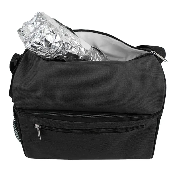 11" x 9.5" x 6" insulated lunch cooler with zipper closure,... from ASI 37980 Bagworld