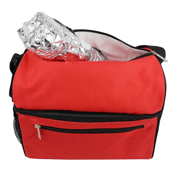 11" x 9.5" x 6" insulated lunch cooler with zipper closure,... from ASI 37980 Bagworld
