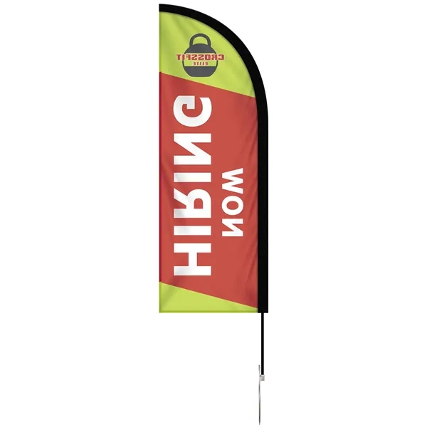Quickship 6' Single Reverse Portable Half Drop Banner with Hardware Set.... from ASI 80228 Quinn