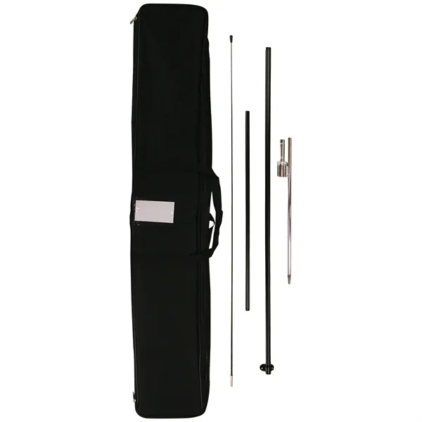 Quickship 6' Single Reverse Portable Half Drop Banner with Hardware Set.... from ASI 80228 Quinn