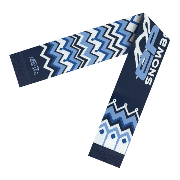 Custom 60" elite acrylic scarf with fringe.... from ASI 43792 Cap America Inc