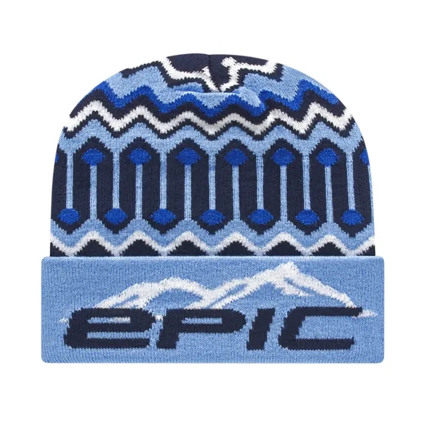 Custom knit acrylic elite cap with cuff.... from ASI 43792 Cap America Inc