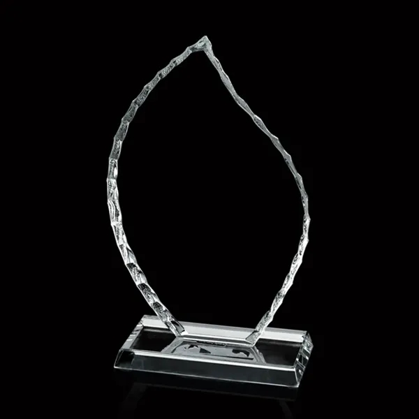 Iceberg Flame Award- 5/8" Starfire.... from ASI 84592 St Regis Group / Prestige Glass