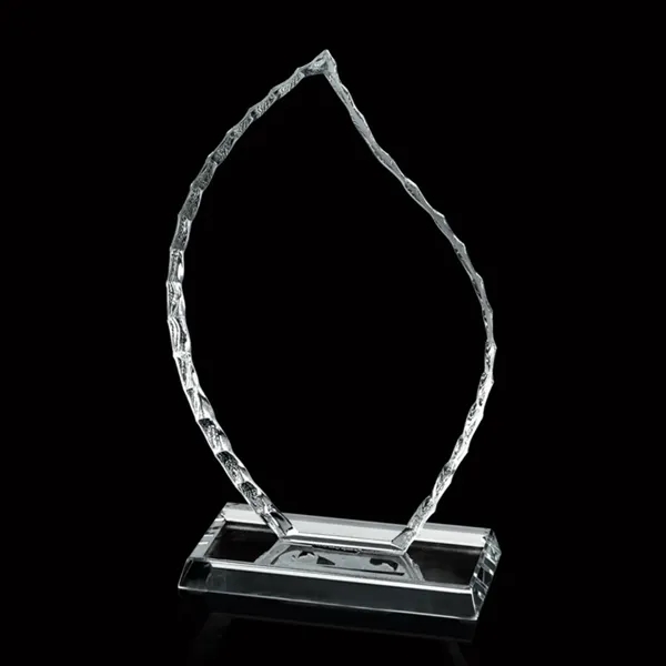 Iceberg Flame Award- 5/8" Starfire.... from ASI 84592 St Regis Group / Prestige Glass