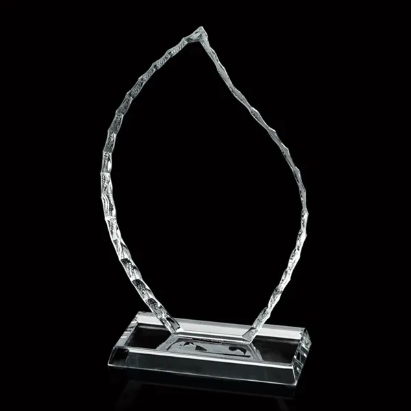 Iceberg Flame Award- 5/8" Starfire.... from ASI 84592 St Regis Group / Prestige Glass