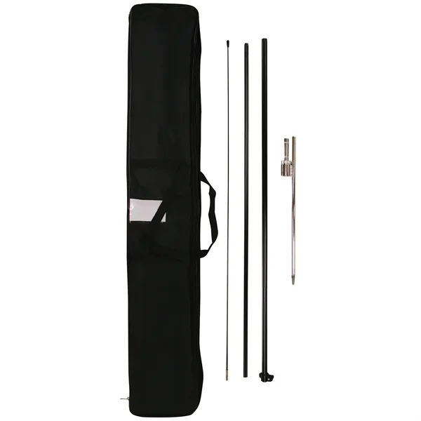 Quickship 8' Single Reverse Portable Half Drop Banner with Hardware Set.... from ASI 80228 Quinn