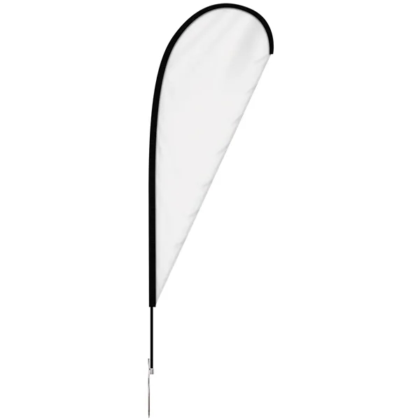 Quickship 6' Single Reverse Portable Teardrop Banner with Hardware Set. ACTUAL... from ASI 80228 Quinn