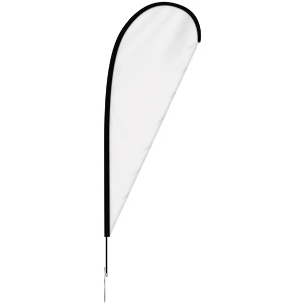 Quickship 8' Single Reverse Portable Teardrop Banner with Hardware Set. ACTUAL... from ASI 80228 Quinn